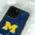 University of Michigan Jersey Split iPhone 15 Pro Waterproof Case